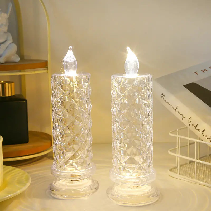 🕯️[Compra 1 y llévate 1 gratis] 💖Vela electrónica romántica de simulación, pilas incluidas
