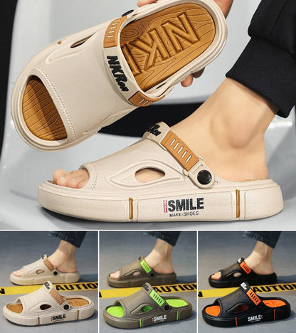 🌟 Sandalias deportivas para hombre, tallas 39–46 – antideslizantes, perfectas para la playa.