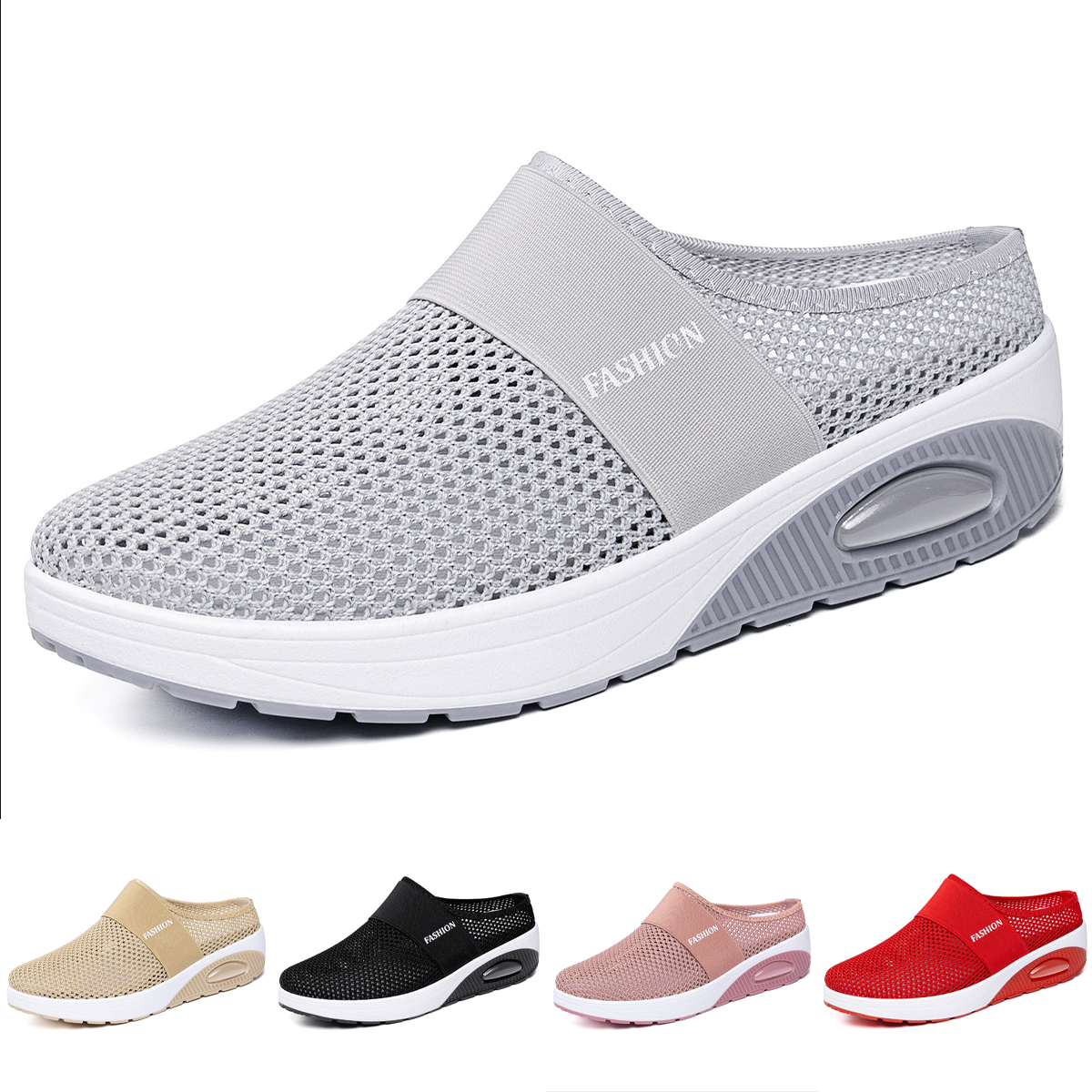 👡🛒【Precio especial de nueva llegada】【Tallas 37-42】Zapatos correctores de arco con diseño calado 2026, cómodos y sin fatiga al caminar