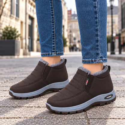🔥【Oferta especial del 50 %】【Tallas 35-48】Botas de invierno unisex con forro de felpa: cálidas, cómodas y antideslizantes para el clima frío.