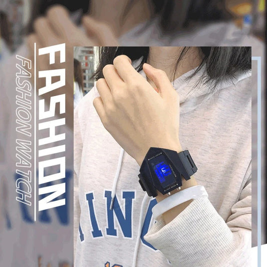 📢【Kúp 1, získaj 1 zadarmo】📢50% zľava!! ⏰ Kreatívne LED pilotné hodinky – futuristický štýl, svietiaci displej a ideálne ako moderný darček na rok 2026 ✨