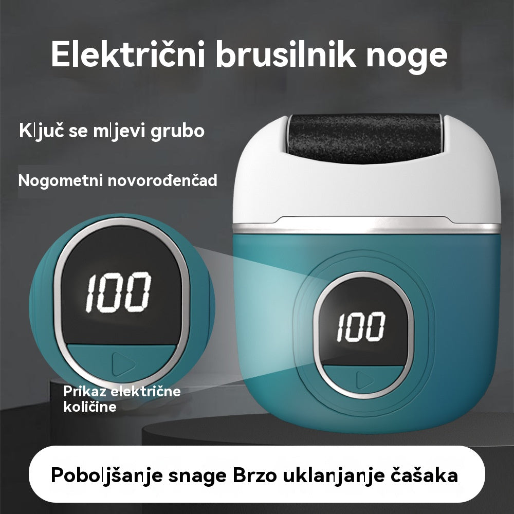 🦶🛁✨🔥Novi električni valjak za pedikuru, uklanja mrtvu kožu s peta, električni valjak za pedikuru, pogodan za sve vrste njege stopala.