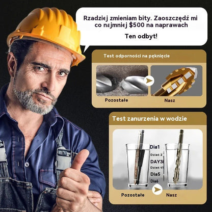 🔥Nowość, oferta specjalna🔥 2026. Nowy zestaw wytrzymałych wierteł mimośrodowych z czterema ostrzami