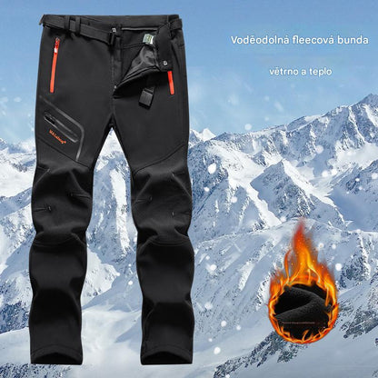 🏃‍♂️【Tallas S–5XL】Nuevos pantalones de exterior para hombre, ideales para otoño e invierno (2025): cálidos, de forro polar, impermeables y cortavientos.