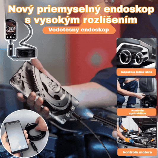 🔧📱 【50 % zľava】 Nový priemyselný endoskop, priamy Type-C konektor pre Android, vodotesný endoskop