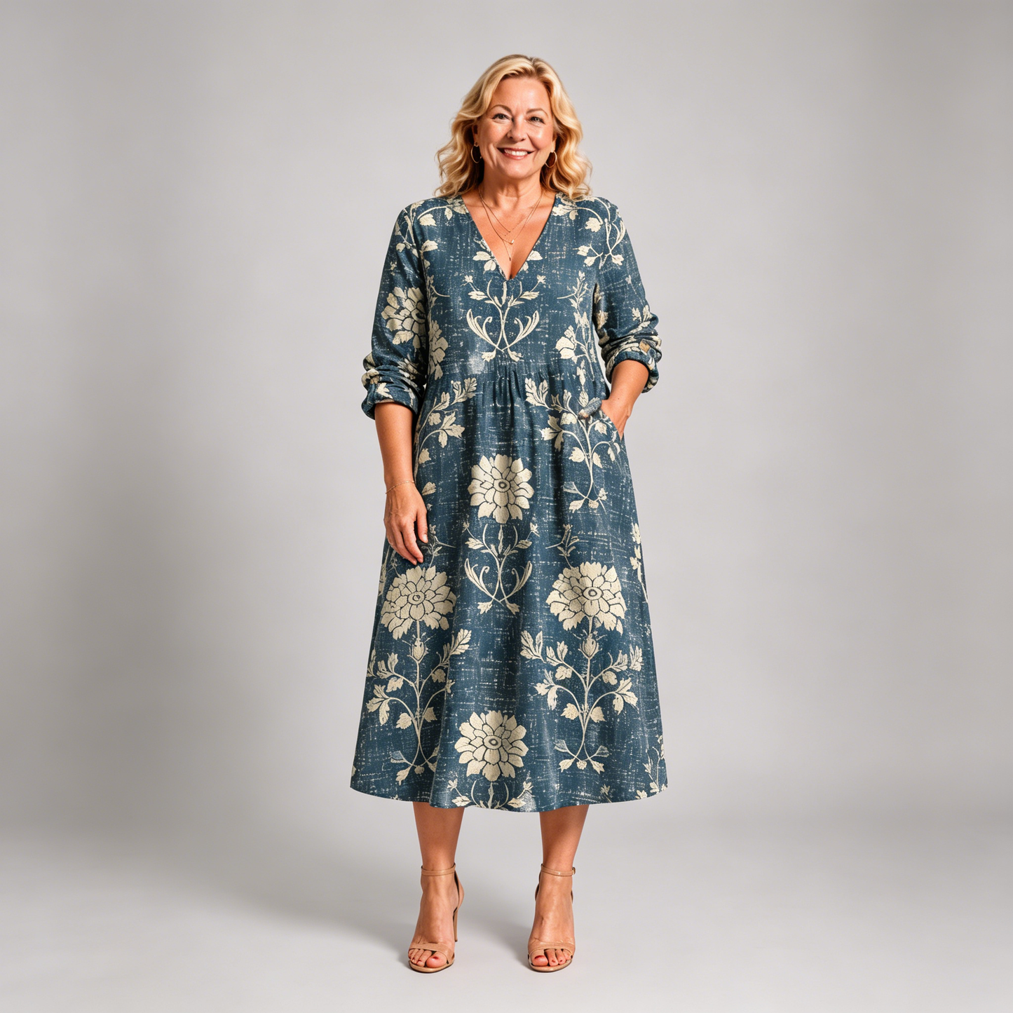 【M-4XL】Isla - Elegante vestido de lino