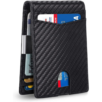 Obavezni muški novčanik 👛 Minimalistički muški novčanik s RFID zaštitom 👨