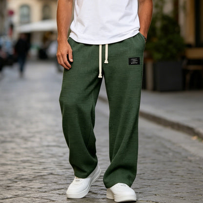 👖👖¡Oferta por tiempo limitado! Pantalones caseros de hombre de alta calidad. Corte entallado y recto, transpirables y cómodos.