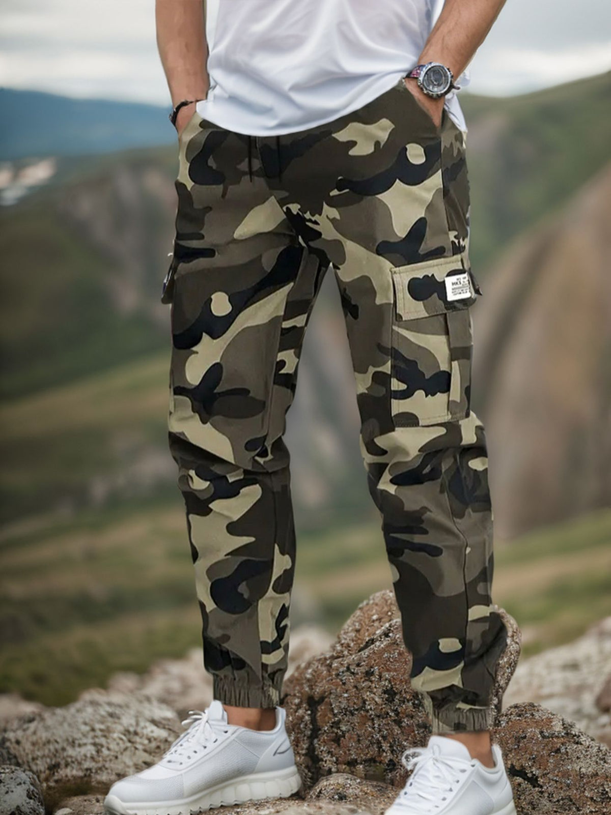 🛠️ ¡60% de descuento! 👖 Pantalones tácticos de trabajo resistentes: mezcla de nailon y algodón, múltiples bolsillos funcionales, ideales para trabajar al aire libre 🌲