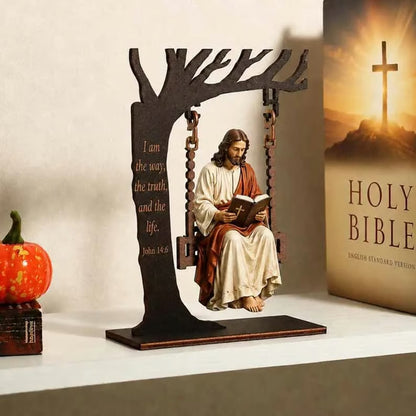 2 kusy za 25 €🔥Kúpte 1, získajte 1 zadarmo🔥🔥 Posledný deň: 50% zľava - ✝️📚 Kresťanská závesná ozdoba s Ježiškom