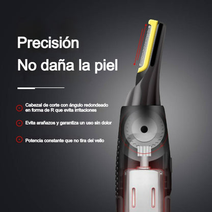 👨🔥 Novedad 2026 🔥 Cortapelos Eléctrico para Nariz ⚡ Recargable, Mini y Portátil ✂️ 4 en 1 para Cejas y Patillas. ¡Seguro y Suave con la Piel! ✅