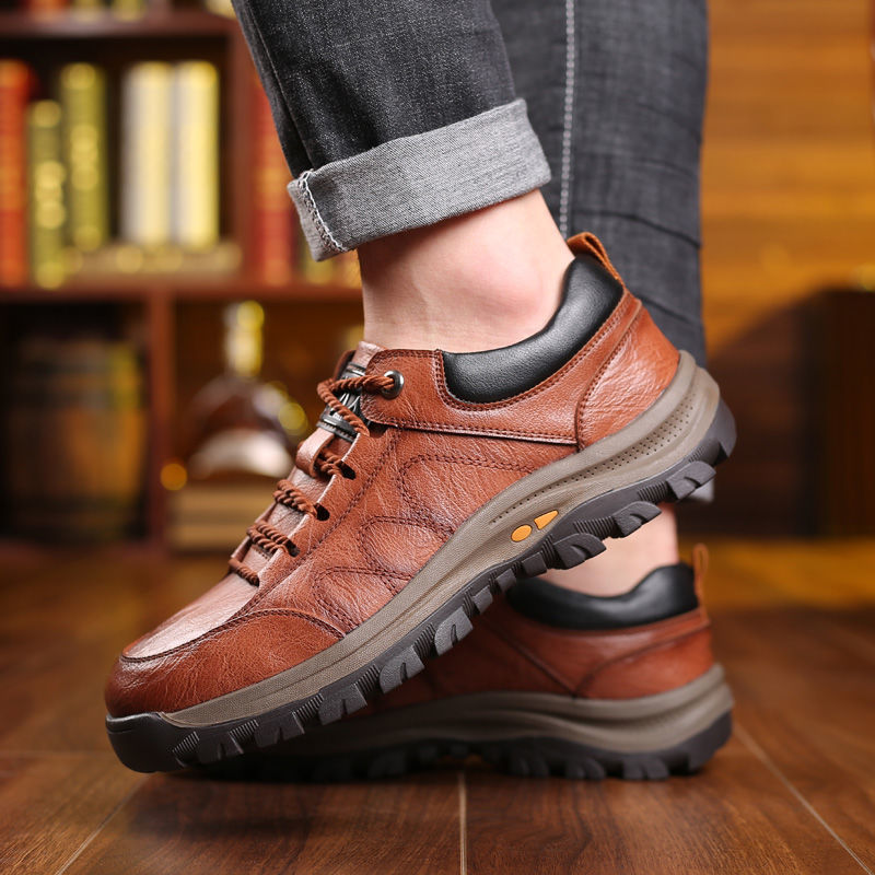 🔥👞Los más vendidos con un 40% de descuento: zapatos de cuero para hombre de nueva moda de invierno 2025, extremadamente cómodos