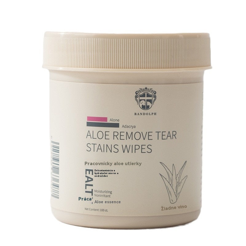 🐕🐈【Priama zľava 27 €】Čistiace utierky na slzné škvrny okolo očí domácich miláčikov 🔥Odstraňujú slzné škvrny🔥