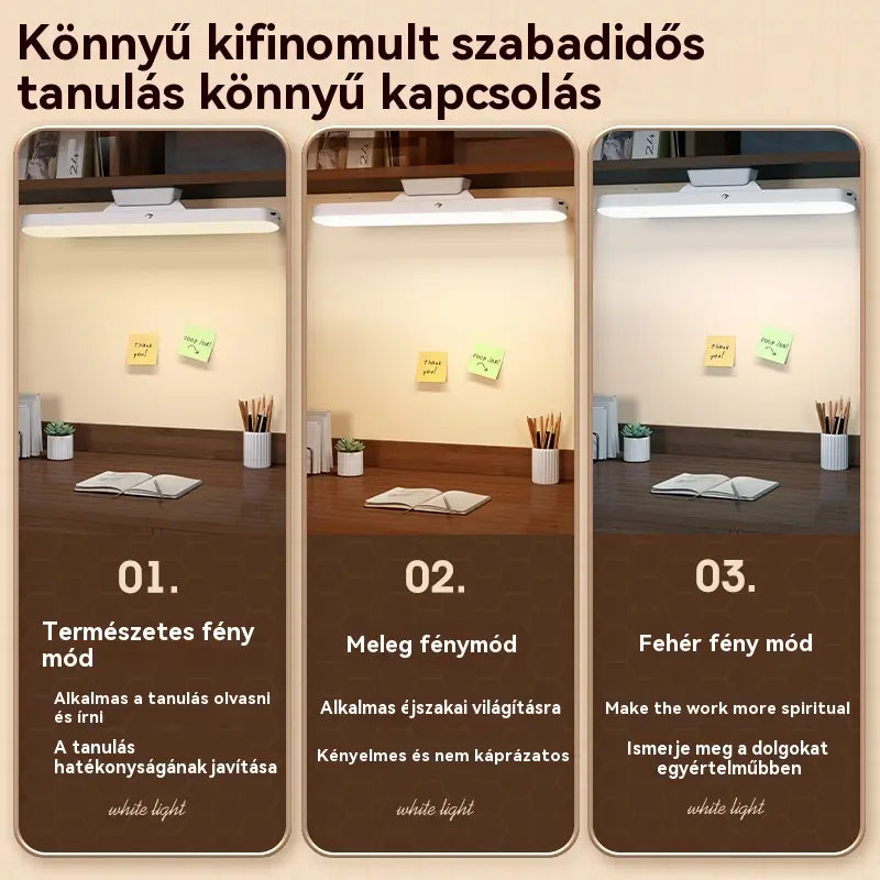 💡 Lámpara de pared magnética multiusos – ¡lámpara de noche, de lectura y de escritorio en uno!