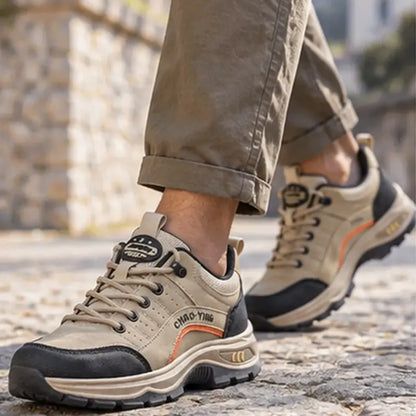 👍👞【39-44】Zapatillas deportivas de piel resistente al agua y a la suciedad, con suela blanda para una comodidad máxima.