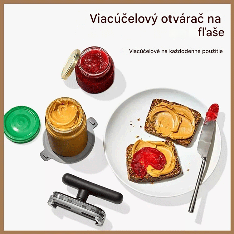 🔥【Limitovaná zľava 50 %】🌟Otvárač na konzervy šetriaci prácu