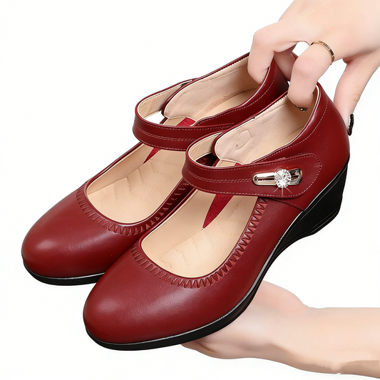 【35-41】Zapatos de cuero suave, especialmente diseñados para madres