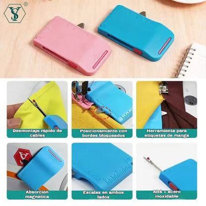 🧵 Descuento por tiempo limitado: paquete de 2 unidades ✨ Guía de costura y descosedor – 3 en 1, preciso y portátil ✂️