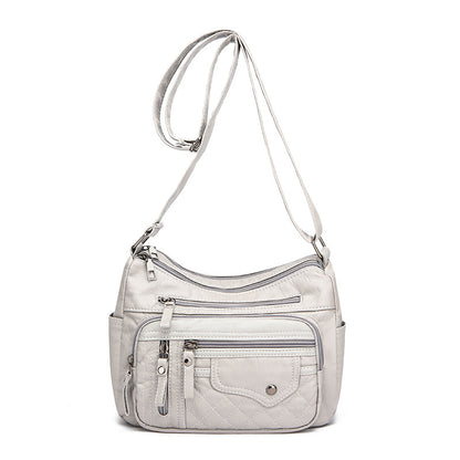 💥👜【Ofertă limitată în timp】👜2025 Geantă de umăr/crossbody din piele moale, capacitate mare, nouă