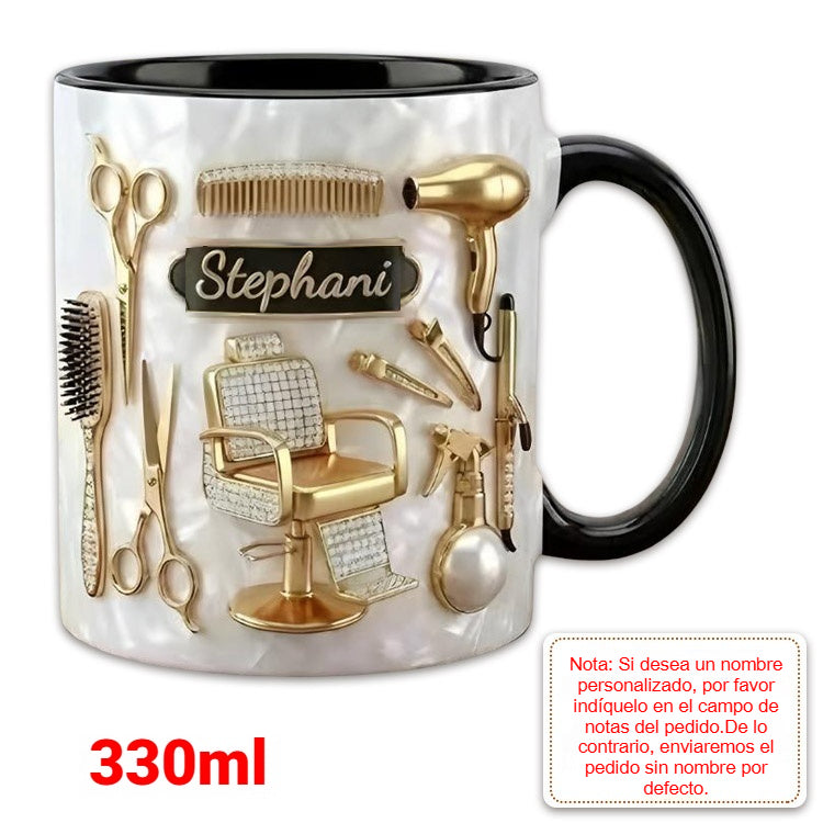 ✨✂️Taza de café de cerámica personalizada, ligera y lujosa