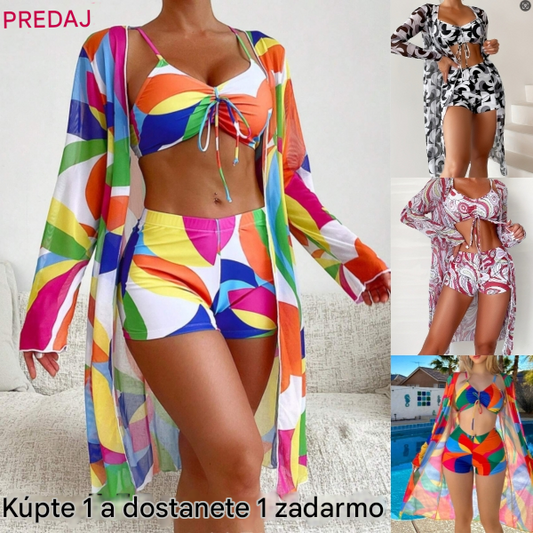 🔥✨2025👙 Nové módne trojdielne plavky, dostupné vo viacerých farbách