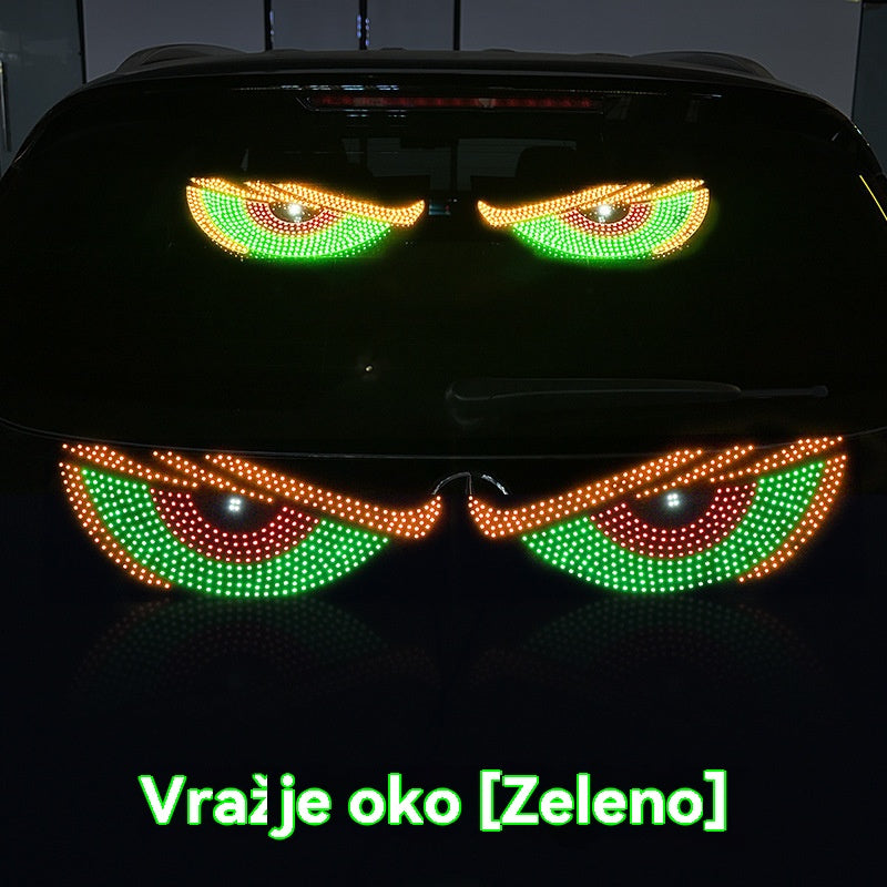 【1 par】💡🎫 Pantalla LED para coche suave, fina y flexible, ajustable para uso doméstico