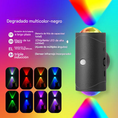 🔥Compra 1 y llévate 1 gratis🔥💡Luz nocturna inteligente con sensor de cuerpo humano, lámpara de pared magnética recargable