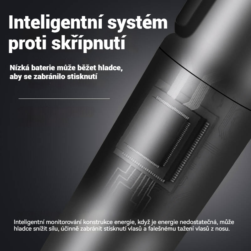 👨🔥Kúpte 1 a získajte 1 zadarmo🔥Pánsky elektrický zastrihávač chĺpkov v nose⚡Nabíjateľný, mini, prenosný✂️3 v 1, zastriháva obočie a bokombrady, bezpečný a šetrný k pokožke✅