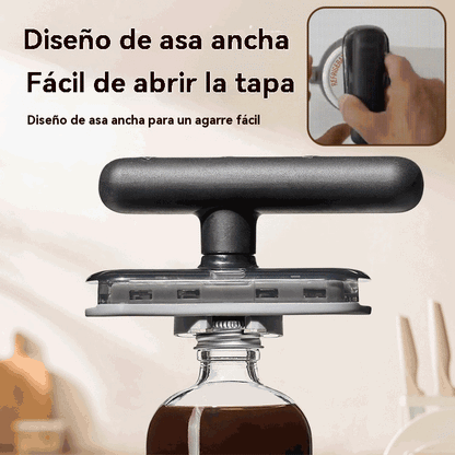【Compra 1, llévate 1 gratis】Un abridor de tapas multiusos que ahorra esfuerzo y cuenta con una superficie antideslizante.
