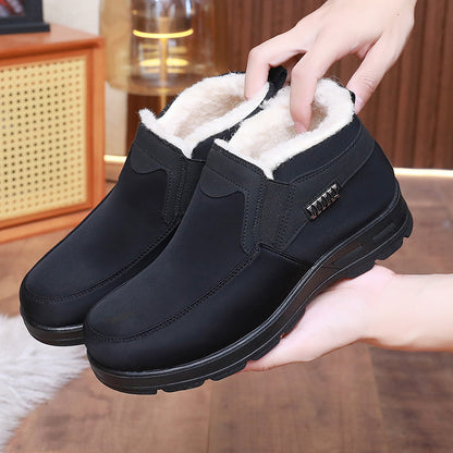 🥾【39-45】👣Novi zimski škornji za sneg za moške, odebeljeni z žametom in topli