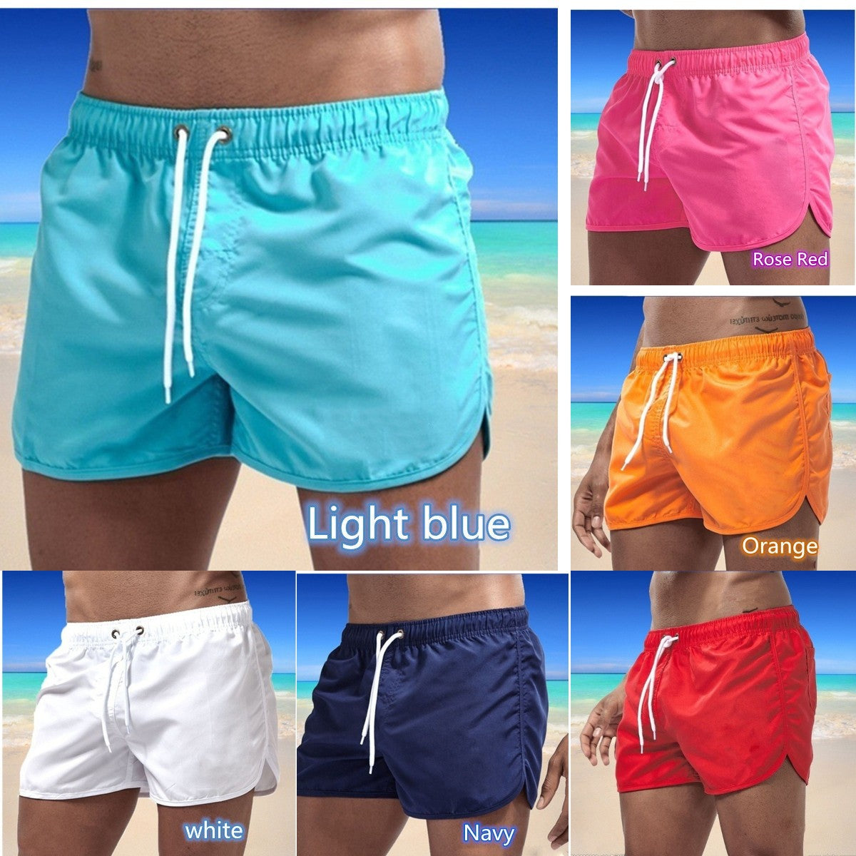 🩳🩳【S-3XL】Bañador multicolor para hombre, elegante y de secado rápido, ideal para surf y natación.