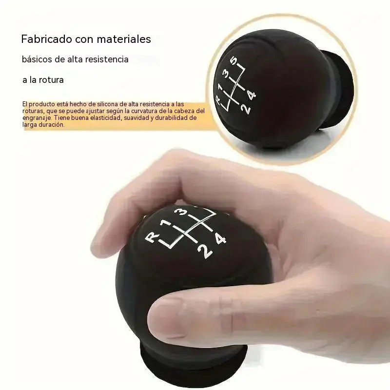 【Compra 2 y llévate 3 gratis】✨ Dale un nuevo estilo a tu coche con esta funda de silicona para la palanca de cambios 🚘