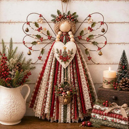 🔥ÚLTIMO DÍA 50% DE DESCUENTO - Kit DIY para colgar tela de ángel - Cose una pequeña bendición que perdurará para siempre