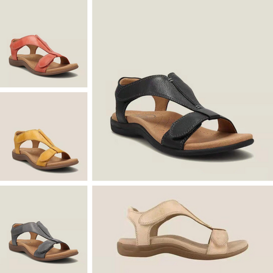 🎇【Zľava 46%】👡 Dámske sandále na platforme z mäkkej kože