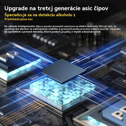 🍷【-50 % zľava】Hitový prenosný presný alkohol tester – otestuj sa pred jazdou