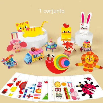 39% OFF🎨 32 Diseños de Papel 3D para Crear, Doblar y Divertirse