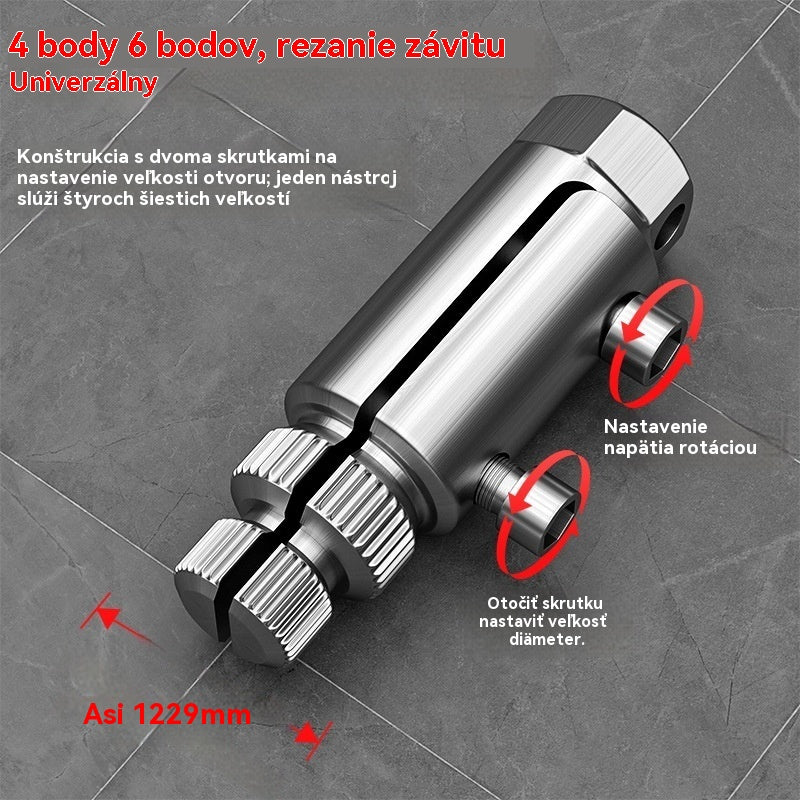 🔥【Obmedzená doba 50% zľavy】Odstraňovač pretrhnutých závitov pre rohový ventilový kohútik, univerzálne nástroje pre ventilové kohútiky