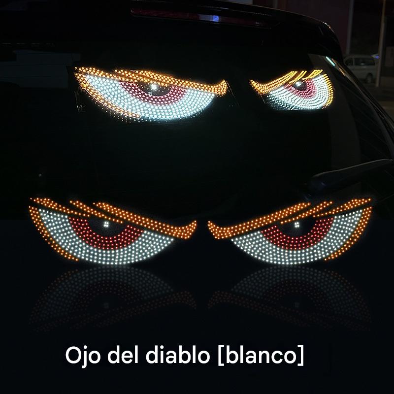 【1 par】💡🎫 Pantalla LED para coche suave, fina y flexible, ajustable para uso doméstico