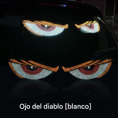 【1 par】💡🎫 Pantalla LED para coche suave, fina y flexible, ajustable para uso doméstico