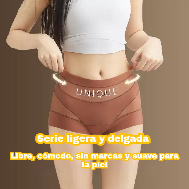 💥 Ropa interior de alto ajuste, cómoda, sin costuras y transpirable que reafirma el abdomen.