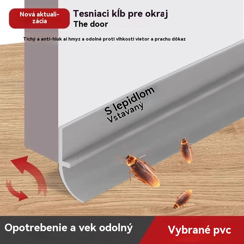 🚪🔥Kúpte 2 a získajte 2 zadarmo! 🔥 PVC tesniace pásky na dvere – odolné voči chladu a vetru ✅ Šetrí energiu na vykurovanie ✅ Jednoduchá inštalácia