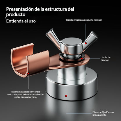 💥 Nueva masa magnética de soldadura 2026 - Alta conductividad y sujeción fuerte