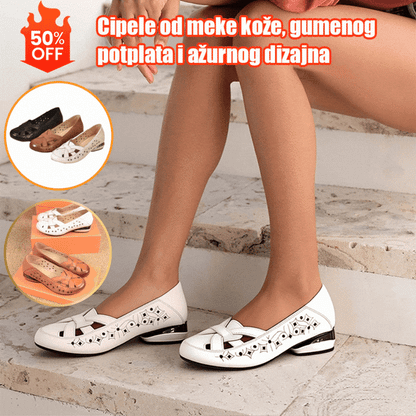 🥰Precio más bajo por tiempo limitado💞【35-40】Nuevos zapatos de mujer de piel auténtica con punta redonda y tacón bajo (modelo 2026)