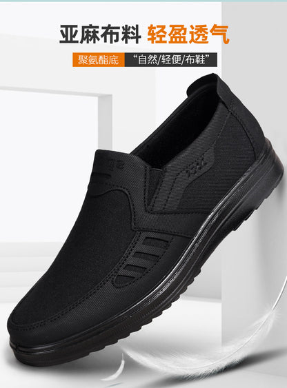 👞【Tallas 39-47】Zapatillas deportivas para hombre 2026, transpirables, planas, informales, cosidas a mano, calidad garantizada.