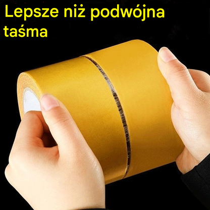 【10 m】👍Dwustronna wielofunkcyjna taśma siatkowa, mocna przyczepność, bez śladów kleju