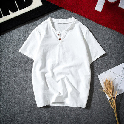 🔥【M-5XL】Cămașă din in pentru bărbați, mărime mare