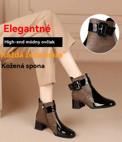 🔥50% zniżki🔥【35-40】Eleganckie jesienne damskie botki, modne i uniwersalne