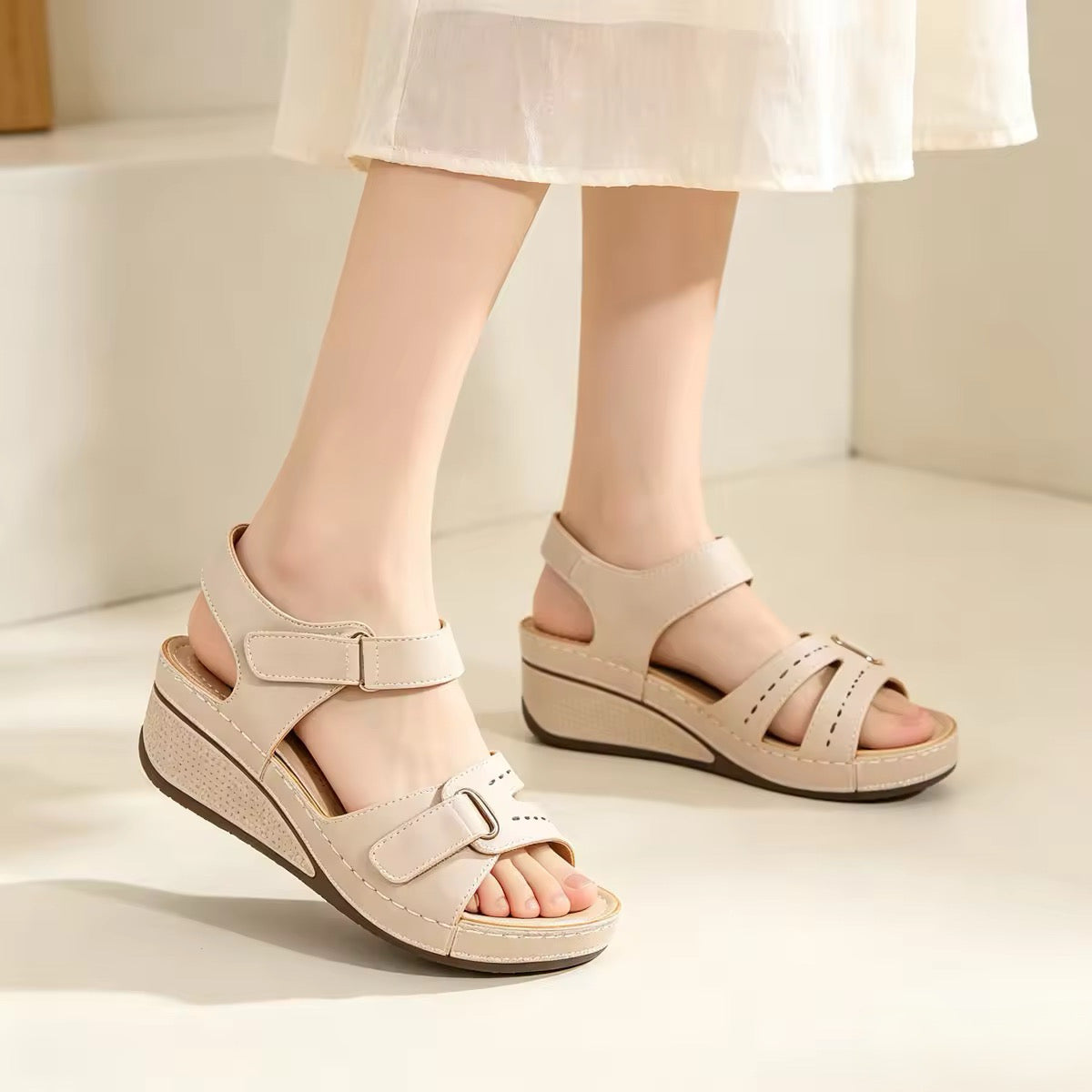 【35-43】🔥Letné dámske ležérne sandále na platforme