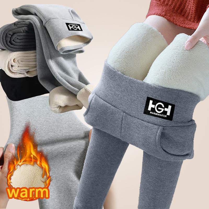 💥 🔥 【S-3XL】 Tople volnene pajkice, visok pas, velika velikost, visoka elastičnost - obvezen kos za jesen/zimo 2025!