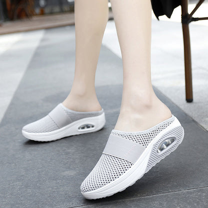 👡🛒【Novi proizvod po sniženoj cijeni】💖🎁【Veličine 35-43】Tenisice od šupljih mreža s zračnim jastučićima i visokom elastičnošću za neumorno hodanje iz 2026.